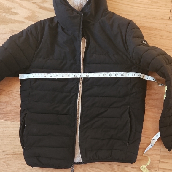 Calvin Klein Infinite stretch water resistant jacket With hood Black Small - Picture 10 of 17